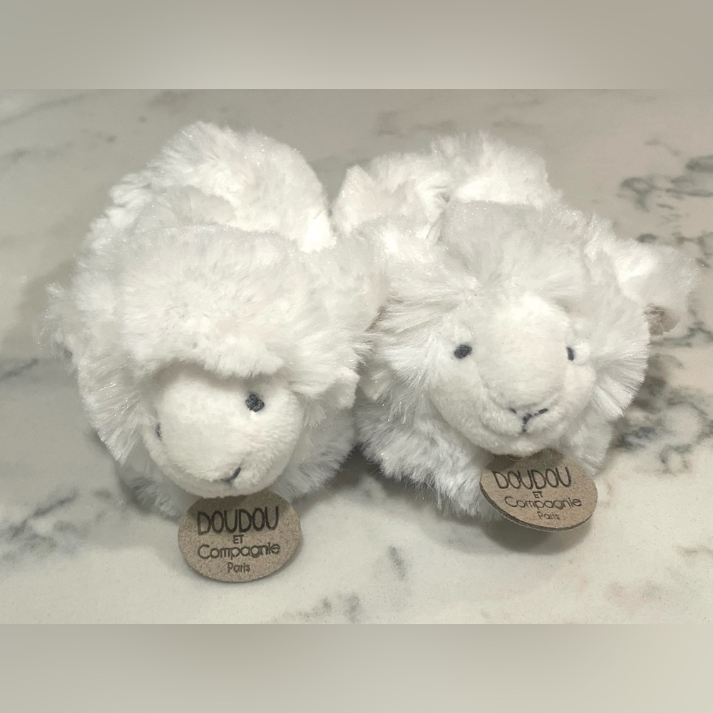 Doudou‎ et Compagnie- Chestnut Baby Bunny Booties